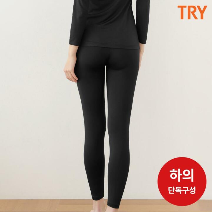 [TRY] 여성 히트업 발열기모 내복 하의 2매세트