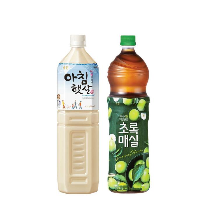 [6+6] 아침햇살 1.5L 6입 + 초록매실 1.5L 6입