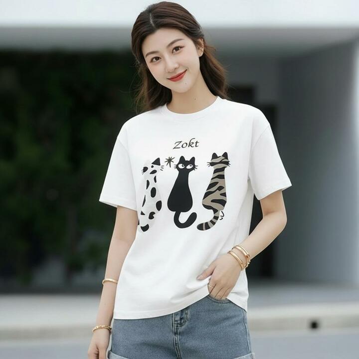 [알트베니] 비비캣츠순면티셔츠2종