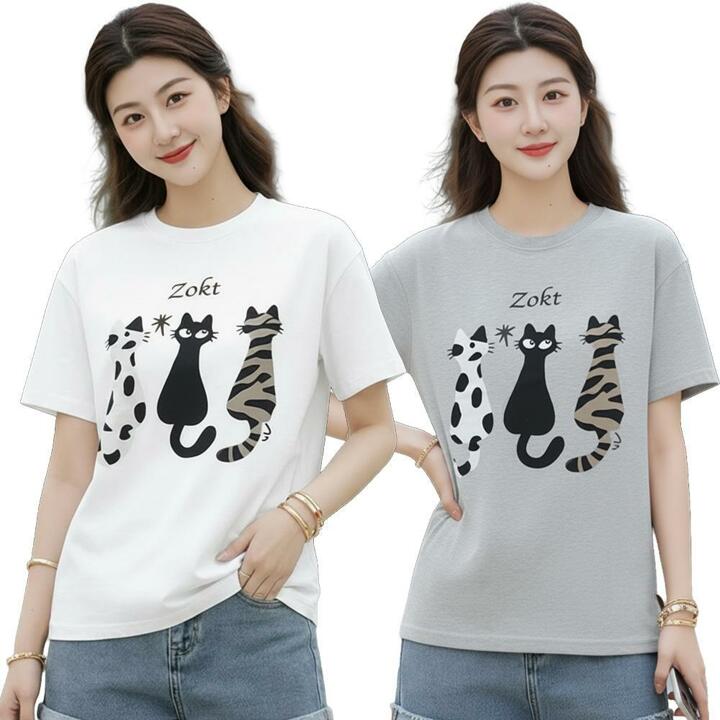 [알트베니] 비비캣츠순면티셔츠2종