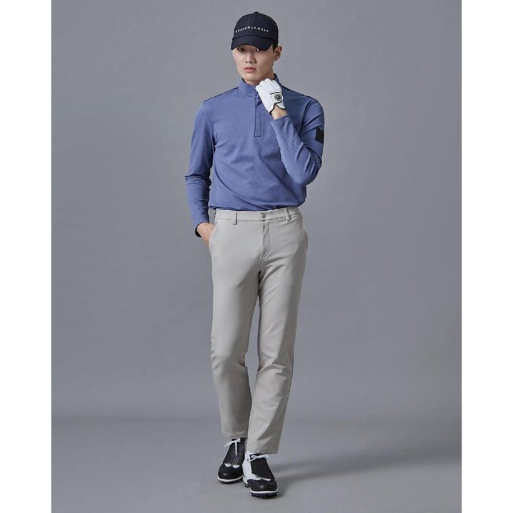 (신세계강남점)SS25 남성 하이넥 긴팔 티셔츠 - 블루 (BJ5141B01P)
