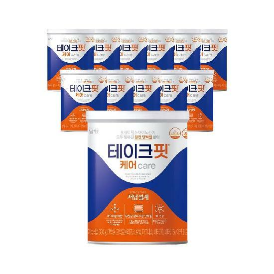 [G] 남양 테이크핏 케어 당제로 프로틴 발효유청단백질 304g 12개