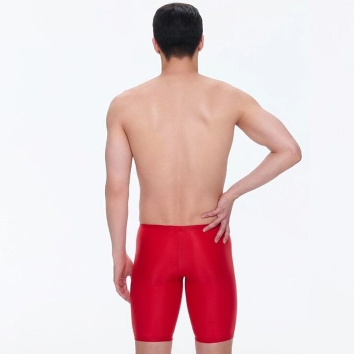 (대전신세계)남성 실내수영복 팀스 선수 4부 (AYAM1CF23RED)