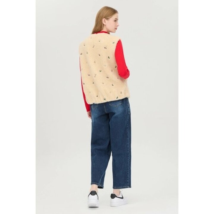 (신세계강남점)웨스턴 자수 덤블 슬리브리스 점퍼 BAJP59561