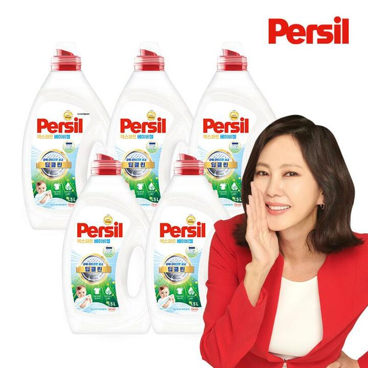 퍼실 아이코닉  베이비젤 1.5L 6개 (일반&드럼 겸용) 
