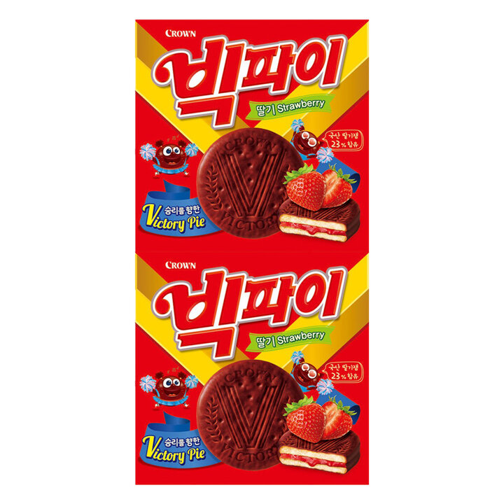 크라운 빅파이 324g 2개
