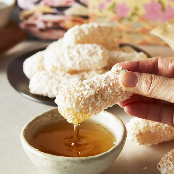 호정가 찹쌀유과세트 1KG / 전통과자 한과선물세트