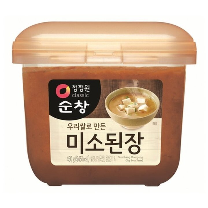 (신세계의정부점)청정원 순창 우리쌀로 만든 미소된장 450g/1개