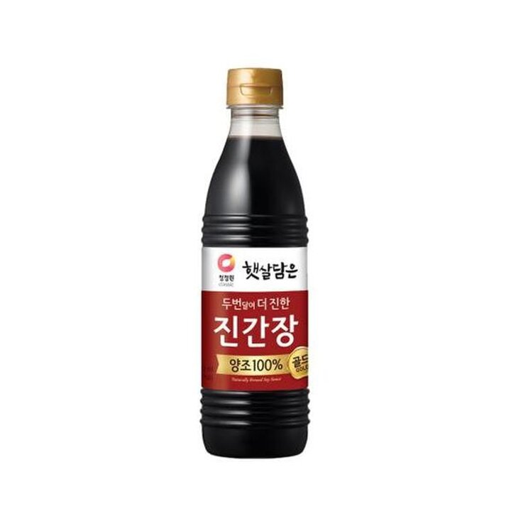 (신세계강남점)청정원 햇살담은 진간장 골드 840ml