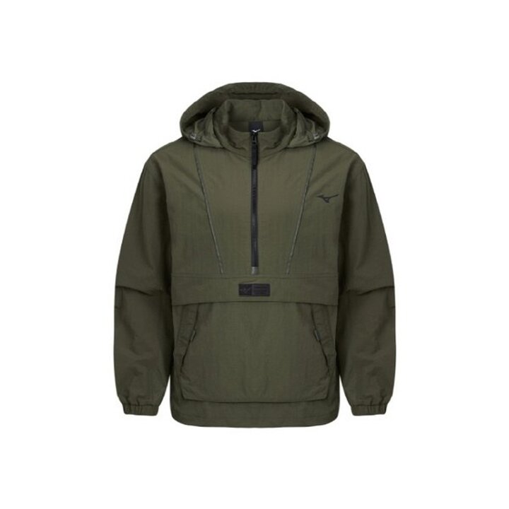 (신세계의정부점)미즈노 공용 캐주얼 아노락 32YE452136 런닝 방풍 운동 데일리 ANORAK