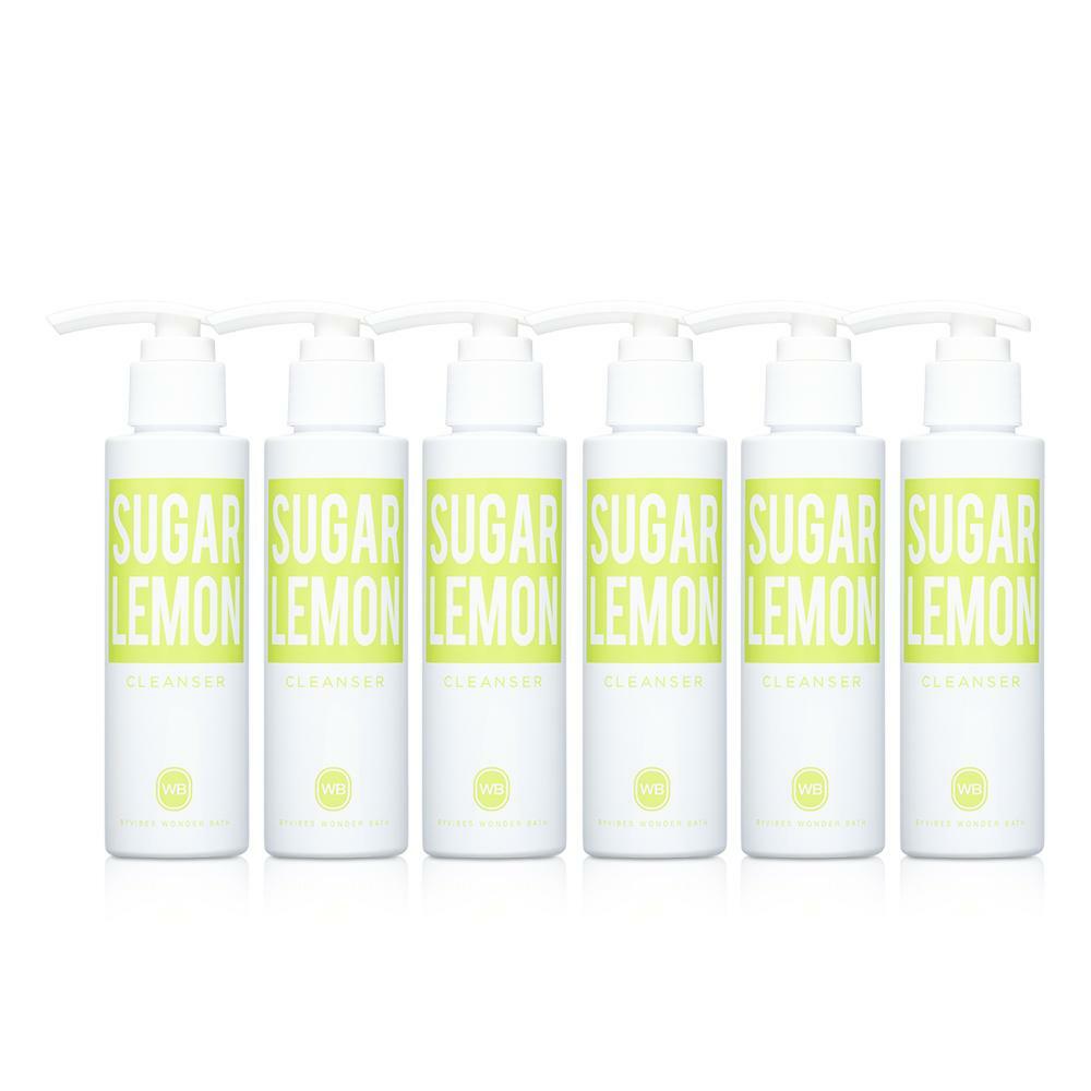 원더바스 레몬청 클렌저 슈가레몬 120ml 6개