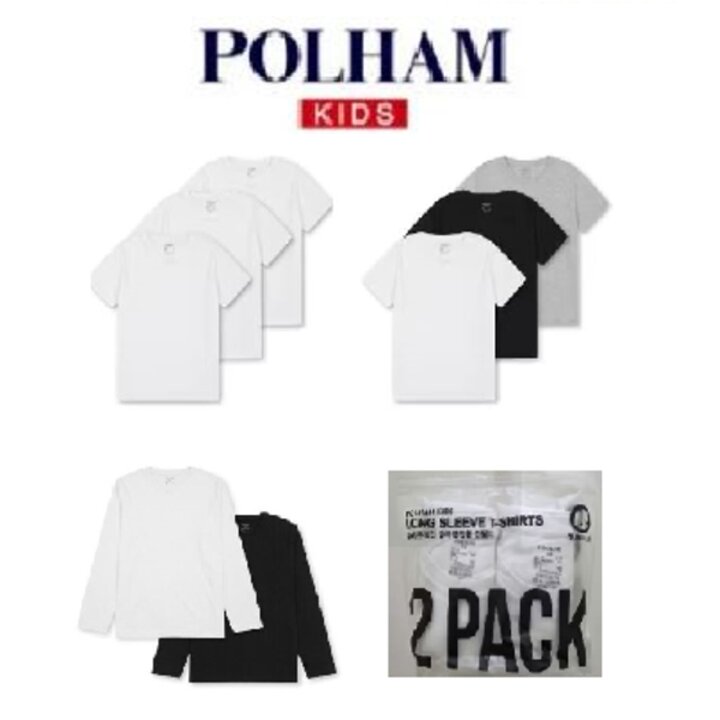 (신세계마산점)26년신상!!공용) 3PACK 반팔티PKG5TS3810,2PACK 기본긴팔 티셔츠PKG5TS3820