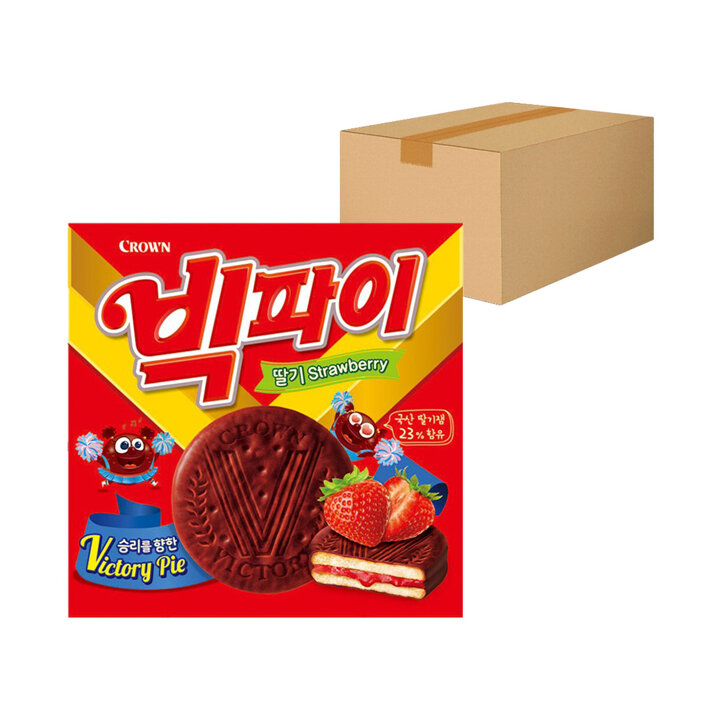 크라운 빅파이 324g 8개