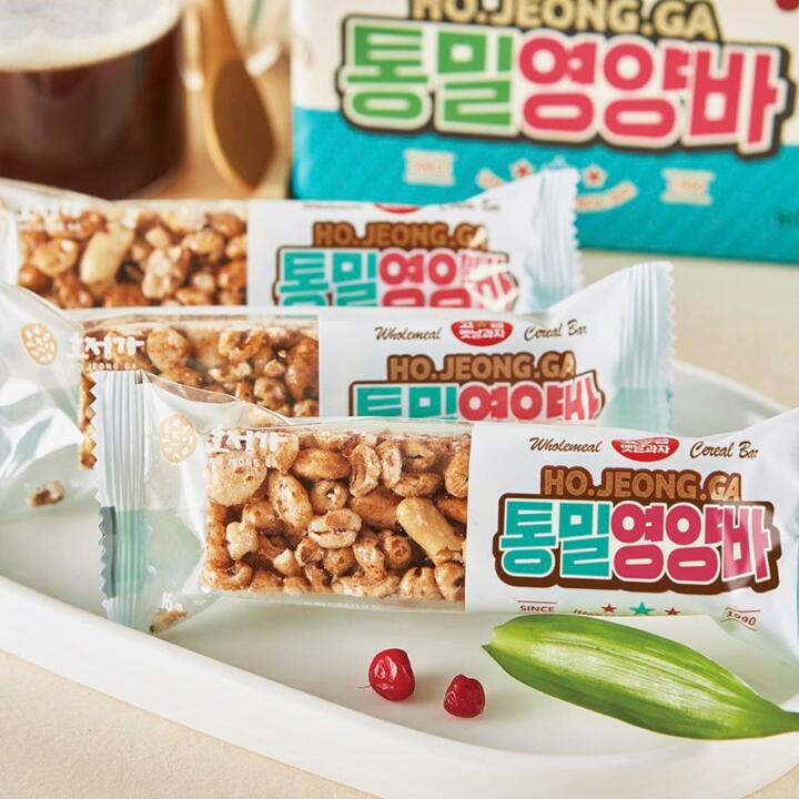 호정가 통밀영양바 (48개입) / 개별포장 영양간식 대용량 시리얼바