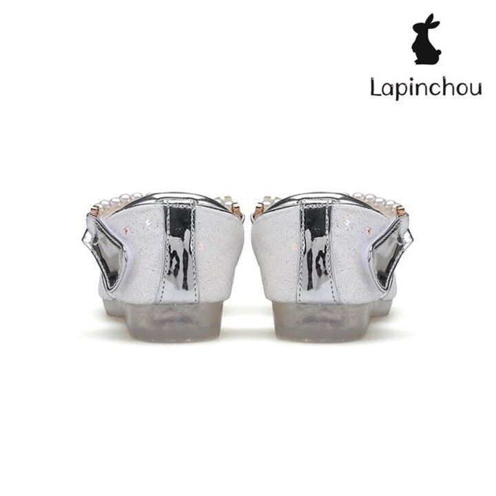 (대구신세계)[LAPINCHOU] 라팡슈 엘레나 블랑 샌들 글리터 화이트 키즈샌들 여름샌들 유아샌들 아동샌들