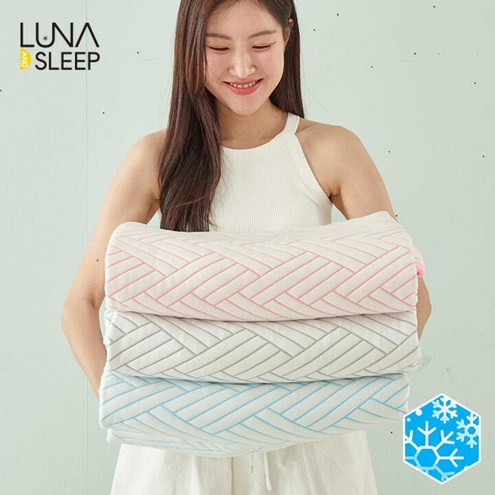 루나앤슬립 냉감패드 2장 + 냉감베개커버 2장   (Q)