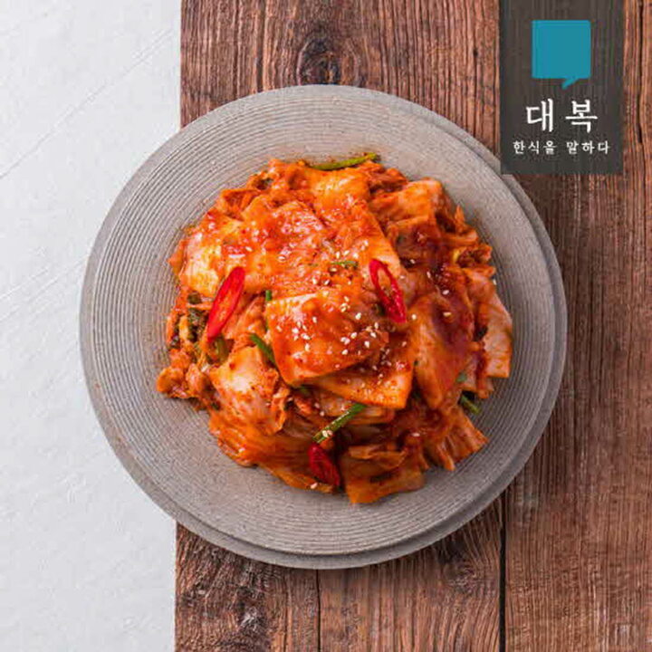 대복 썰은배추김치 2kg (꽃게육수로 시원하고 아삭한 맛)