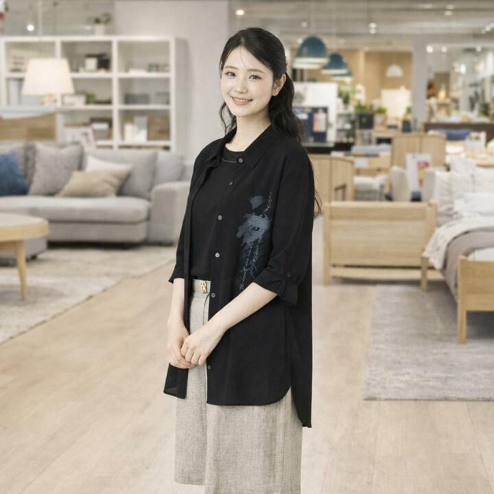[마르조][1종] 디엣 에디션 롱 블라우스_7CMFB031