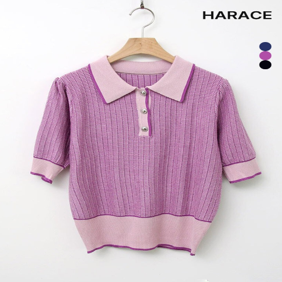 보카시 카라 니트YMSH25SS467