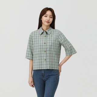 [PAT] 멀티컬러 체크 셔츠_1K41531