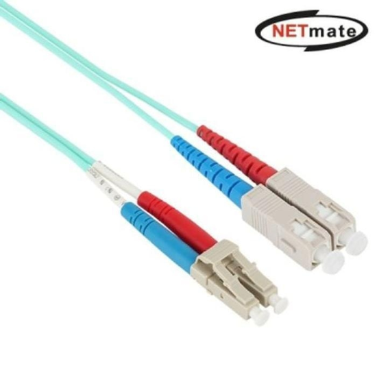 넷메이트광점퍼코드광케이블10GLC-SC-2C멀티5m