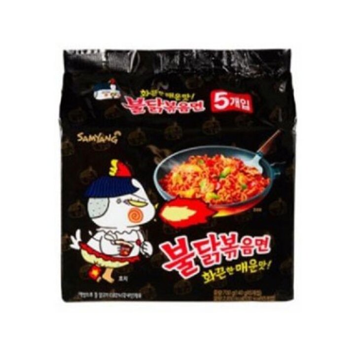 [새벽배송][우리가락]삼양 불닭볶음면 멀티 140g x 5팩