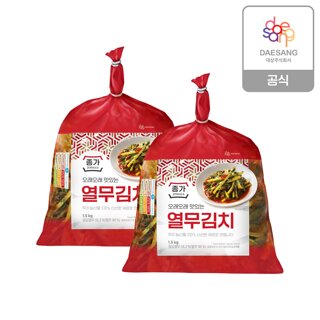 (S) 종가 열무김치 1.5kgx2개 (총 3kg)