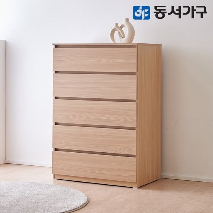 라라 속 깊은 광폭 800 5단 서랍장 DF645762