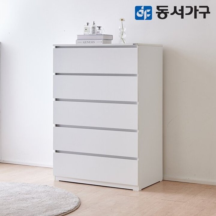 라라 속 깊은 광폭 800 5단 서랍장 DF645762