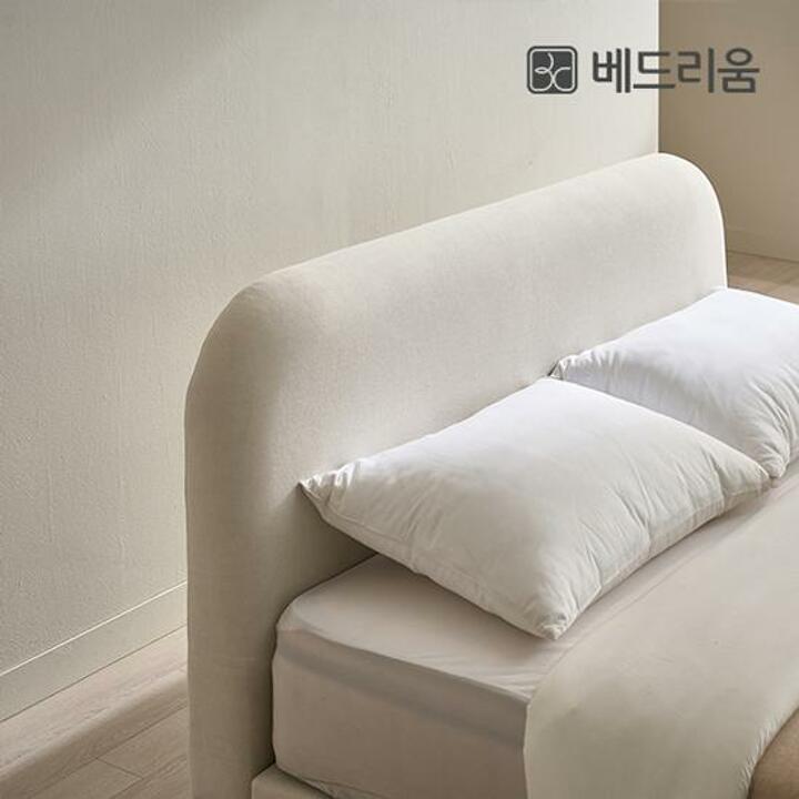 금성침대 베드리움 라온 저상형 침대 Q 신혼침대 패키지 (침대+헤드+릴렉서 허리특허 매트리스)