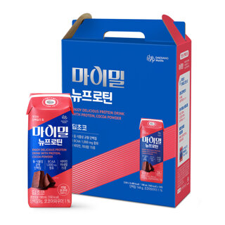 [대상웰라이프]마이밀 마시는 뉴프로틴 딥초코 (190mlx16팩), 1박스