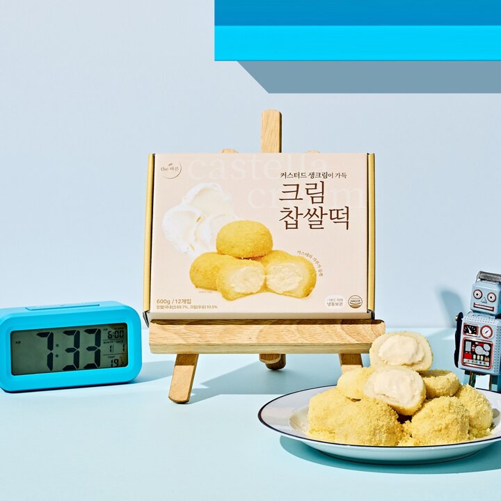 더바른 크림찹쌀떡 1box 아이스떡 찹쌀떡