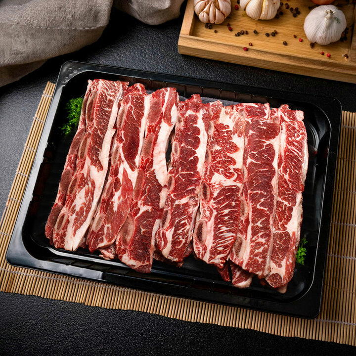 [웰던푸드] 호주산 LA갈비 4kg (1kg x 4팩)