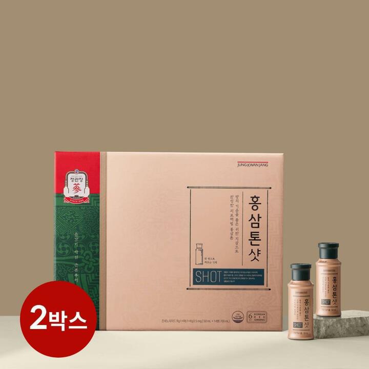 [정관장 본사직영] 홍삼톤샷(14병) x 2박스