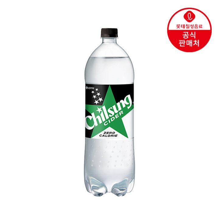 [본사직영] 롯데 칠성사이다 제로 1.5L x 12펫