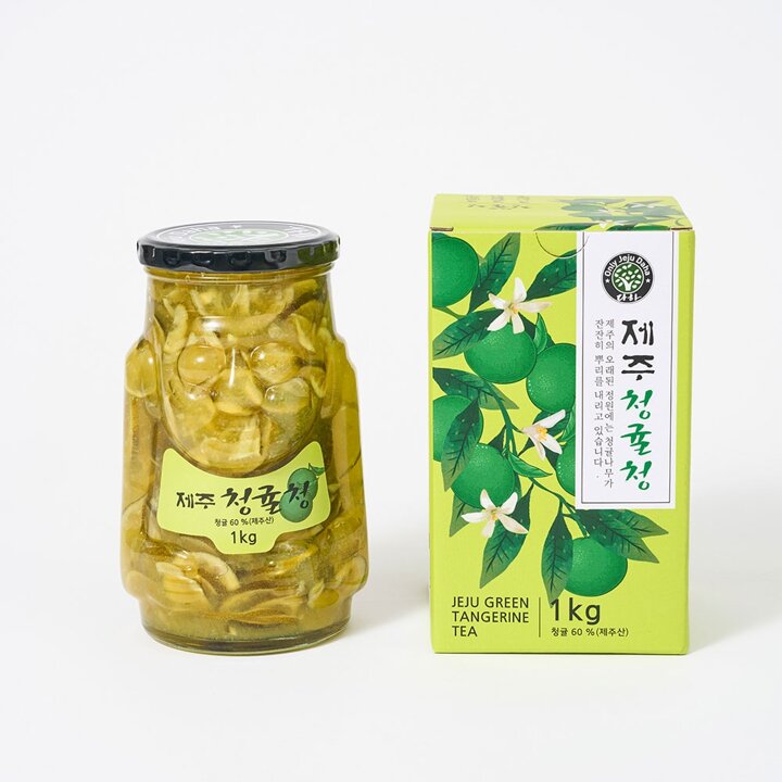 제주 청귤청 1kg 2병