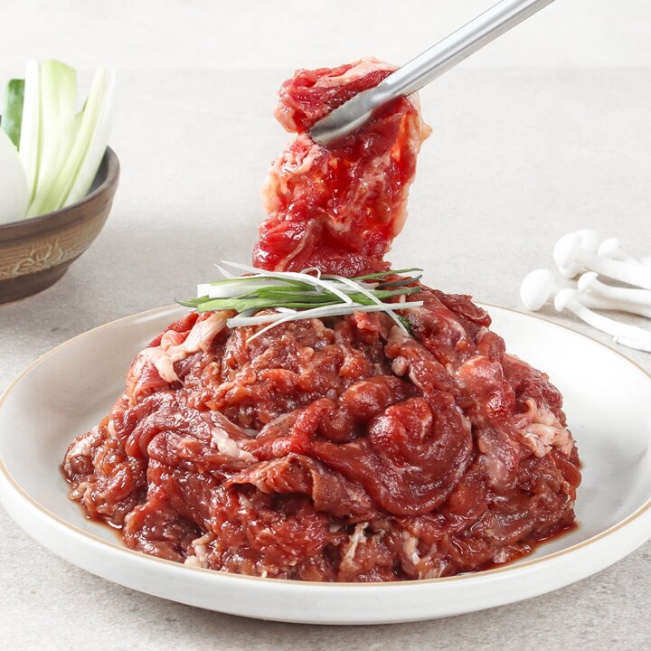 [마녀바스켓]육향가득 광양식 소불고기 300g x 8팩*