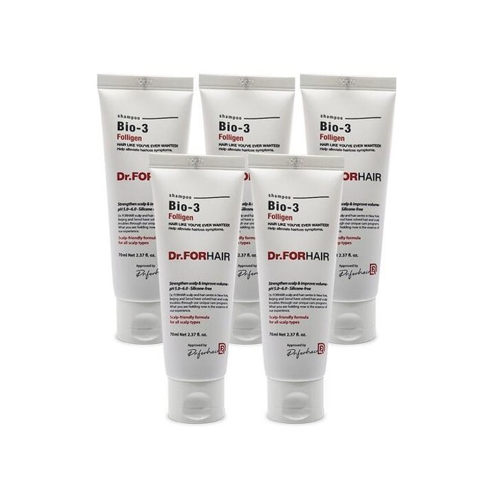 닥터포헤어폴리젠바이오3샴푸70ml(휴대용)5개Ss