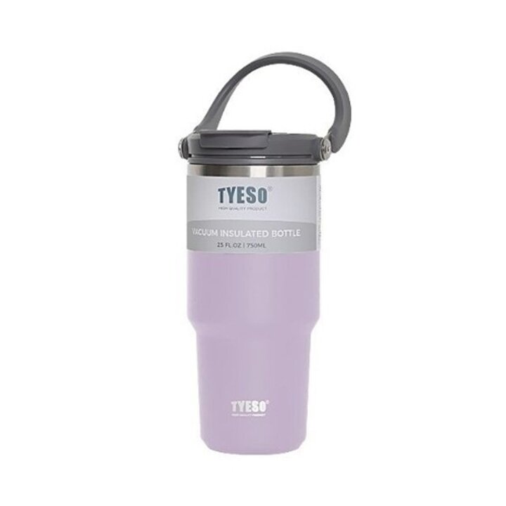 TYESO 스포츠 스텐 텀블러 750ml 차량 내장형빨대 핸19405325667501