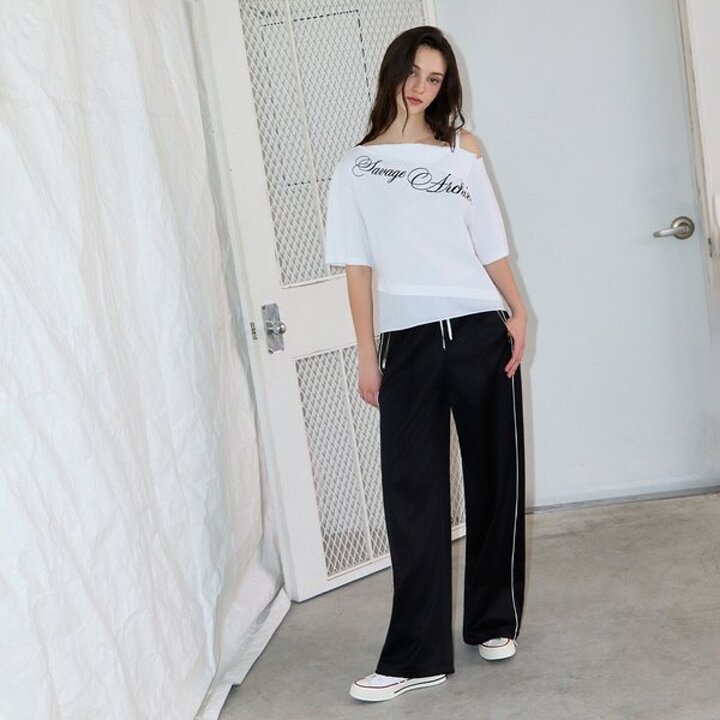 (신세계강남점)[CAPSULE LINE]자수 포인트 트랙 팬츠 (ES2WP560)