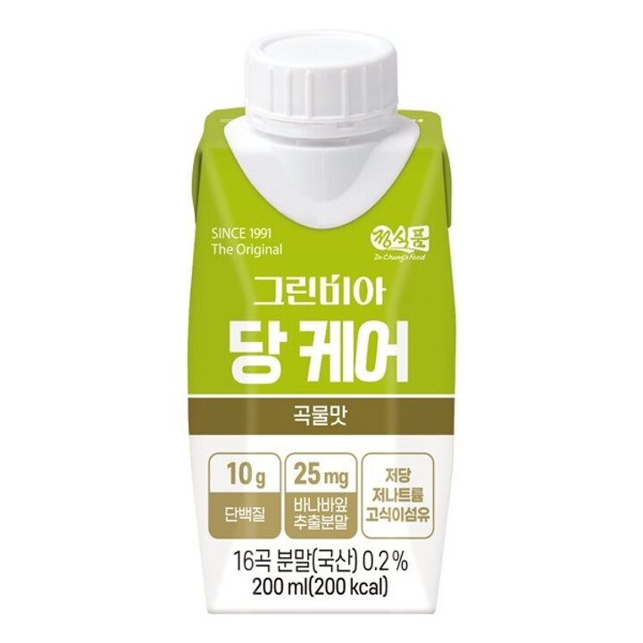 [정식품]그린비아 당케어 곡물맛 균형영양식 200mlx30팩