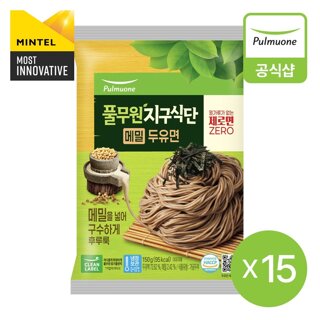 [풀무원] 지구식단 메밀두유면150g 15개
