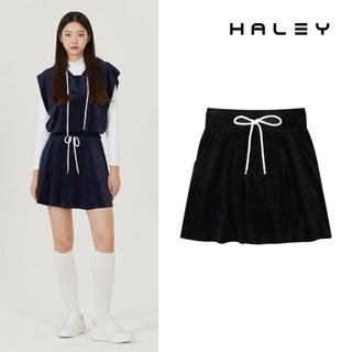 헤일리골프 여성 스탠다드 핏 벨루아 셔링 밴딩 큐롯 스커트 HFAVK1615