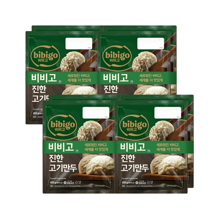 CJ 비비고 진한고기만두400g x 8개