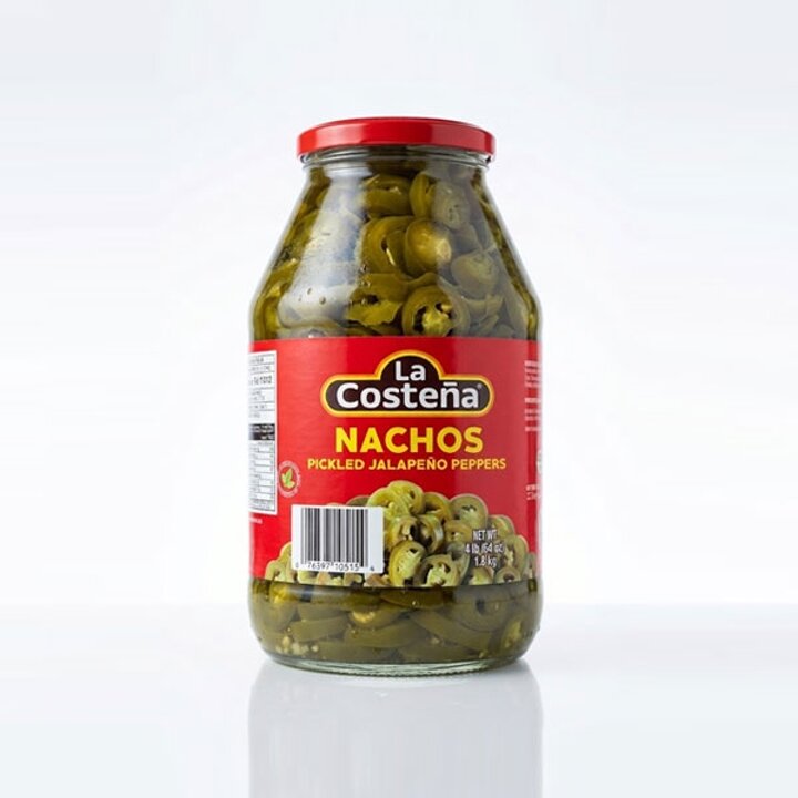 코스트코 LA COSTENA 할라피뇨 페퍼 1.8kg_유리병