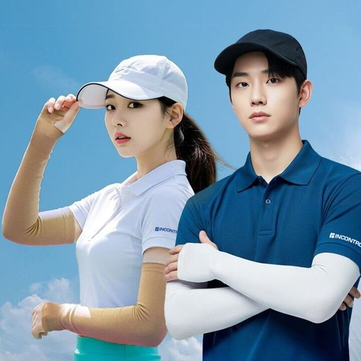 UV차단 햇빛차단 여름 쿨링 스포츠 골프 쿨 팔토시 손등토시[35303421]
