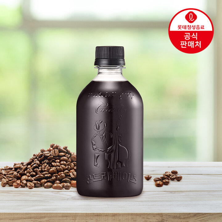 [본사직영] 롯데 칸타타 콘트라베이스 콜드브루 ECO 400ml x 20펫