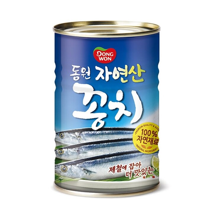 동원 자연산 꽁치 300g 원터치 6개