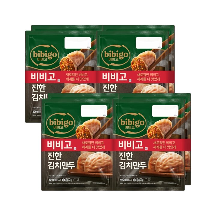 CJ 비비고 진한김치만두400g x 8개