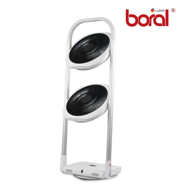 ★방송★ 보랄 BLDC  듀얼 헤드 폴딩팬 (BR-DH220F)